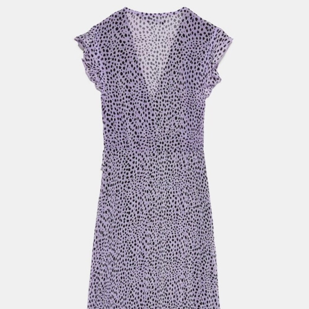 ZARA DRESS BRAND NEW WITH TAGS MAUVE COLOR SIZE S
